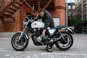 Bezpieczny motocyklista